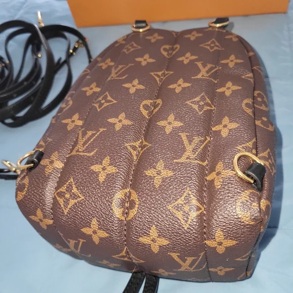 Louis Vuitton Palm SPRINGS Mini Brown Monogram Backpack - Picture 11 of 15